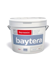Акриловая штукатурка короед Baytera крупная 15 кг Bayramix