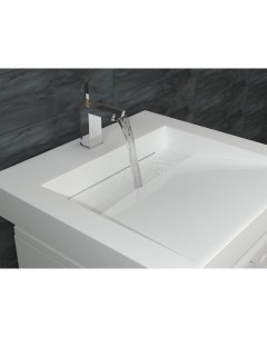 Раковина в ванную Блюз 55 белая 600х550 подвесная Aqua trends