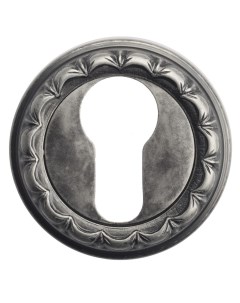 Накладка дверная под цилиндр VNZ644 Cyl 1 D2 античное серебро Venezia