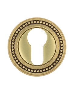 Накладка дверная под цилиндр VNZ1008 Cyl 1 D3 французское золото Venezia