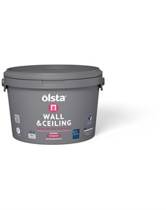 Краска для стен и потолков Wall ceiling База C 2 7 л только под колеровку Olsta