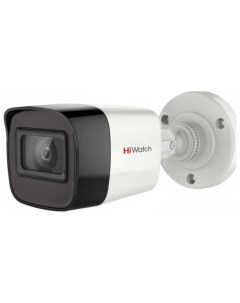 IP видеокамера HiWatch DS T520 С 2 8 2 8мм HD CVI HD TVI цветная корп белый Hikvision