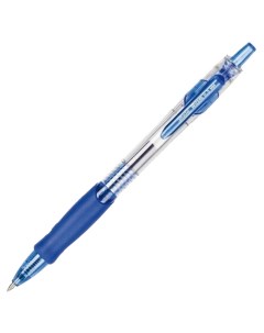 Ручка гелевая Wizard синий автомат 0 5мм резин Манжетка 12шт уп Attache