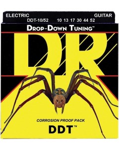 Струны для электрогитары DR DDT 10 52 Струны ДР Dr strings