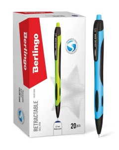 Ручка шариковая Berlingo ColorZone 0 7 автом синяя Nobrand