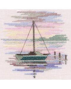 Набор для вышивания Sailing Boat арт MIN11A Derwentwater designs