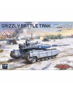 Сборная модель Боевой танк Grizzly BC 002 Border model