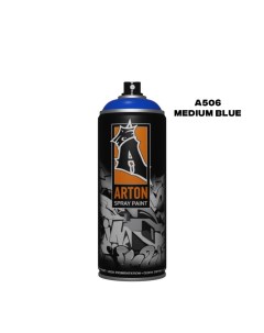 Аэрозольная краска A506 Medium Blue 520мл синий Arton