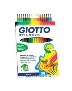 Набор цветных карандашей Stilnovo 36 цветов Giotto
