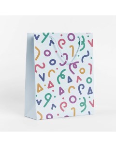 Пакет подарочный 25 5x36 см цвет разноцветный Симфония