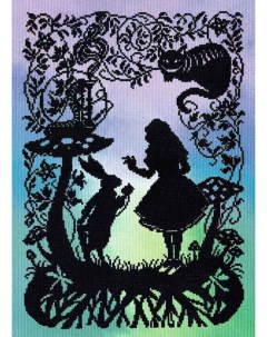 Набор для вышивания крестом Alice in Wonderland Алиса в Стране Чудес XFT4 Bothy threads