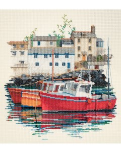 Набор для вышивания Fishin Village арт SEA04 Derwentwater designs