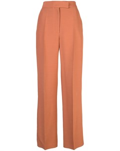 Partow брюки прямого кроя с завышенной талией 6 оранжевый Partow