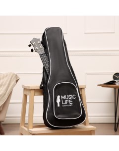 Чехол для укулеле премиум с накладным карманом 63 х 24 х 9 см Music life