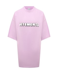 Хлопковая футболка Vetements