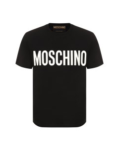 Хлопковая футболка Moschino