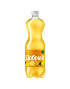 Напиток сильногазированный Лимонад 1 л Добрый