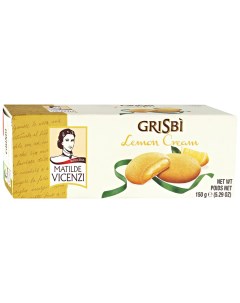 Печенье с начинкой из лимонного крема 150 г Grisbi