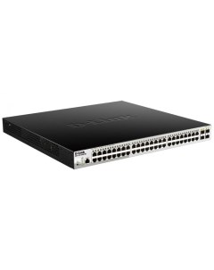 Коммутатор управляемый DGS 1210 52MP ME B2A PROJ L2 48 10 100 1000Base T ports and 4 1000Base X SFP  D-link