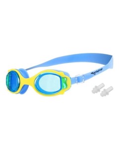 Очки для плавания детские ONLYTOP с желтой оправой с желтой оправой Onlytop