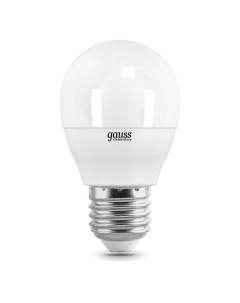 Лампа Gauss Elementary Шар 10W 730lm 4100K Е27 LED 10 шт Elementary Шар 10W 730lm 4100K Е27 LED 10 ш