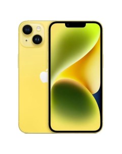 Смартфон Apple iPhone 14 128GB nanoSim eSim Yellow iPhone 14 128GB nanoSim eSim Yellow