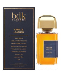 Vanille Leather парфюмерная вода 100мл Parfums bdk paris