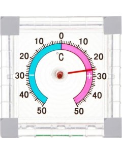 Термометр оконный Биметаллический 50 50 блистер 473 036 Inbloom