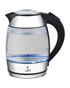 Чайник электрический LX 3006 1 2200Вт черный Lex