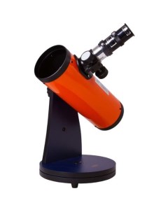 Телескоп LabZZ D1 рефлектор d76 fl300мм 100x оранжевый Levenhuk