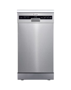 Посудомоечная машина DW 4573 IX узкая напольная 44 8см загрузка 10 комплектов нержавеющая сталь Lex
