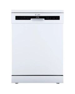 Посудомоечная машина DW 6073 WH полноразмерная напольная 59 8см загрузка 14 комплектов белая Lex