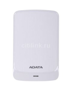 Внешний диск HDD HV320 1ТБ белый Adata