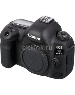 Зеркальный фотоаппарат EOS 5D Mark IV body черный Canon