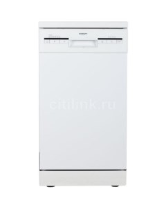 Посудомоечная машина KF FDM456D1002W узкая напольная 44 8см загрузка 10 комплектов белая Крафт
