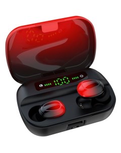 Наушники i500 Bluetooth внутриканальные черный красный Smartbuy