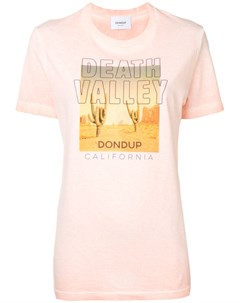 Dondup футболка death valley m оранжевый Dondup