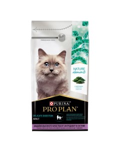 Pro Plan Nature Elements корм для взрослых кошек с чувствительным пищеварением Индейка 1 4 кг Purina pro plan