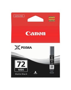 Картридж PGI 72MBK Matte Black для Pixma PRO 10 Canon