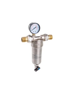 Фильтр для воды Бастион 122 3 4 с манометром для горячей воды воды d60 32673 Гейзер
