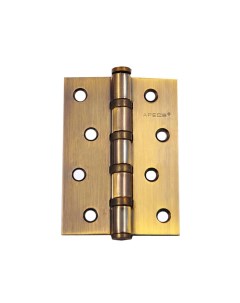 Петля врезная для деревянных дверей 100х70х3 мм B4 Steel AB 13725 универсальный с 4 подшипниками бро Аpecs