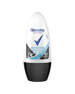 Дезодорант Crystal Clear Aqua без белых следов для женщин ролик 50 мл Rexona