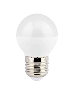Лампа светодиодная E27 7 Вт 220 В шар 4000 К свет нейтральный белый G45 LED Ecola