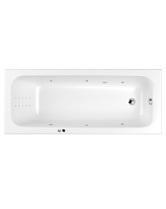 Акриловая ванна Vibe Line Nano 170х70 хром Whitecross