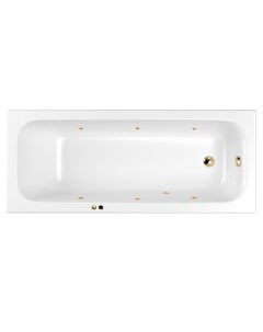 Акриловая ванна Vibe Soft 170х70 золото Whitecross