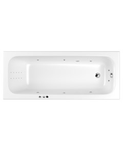 Акриловая ванна Vibe Smart Nano 170х70 хром Whitecross