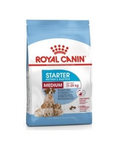 Medium Starter Корм сух д щенков средних пород 4кг Royal canin