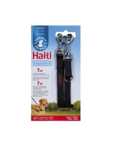 Поводок перестежка для собак HALTI Training Lead черный 200х1 5см Великобритания Coa