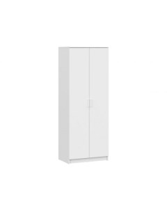 Распашной шкаф Спейд 210 50 см Прямые Белый 80 см Sv-мебель
