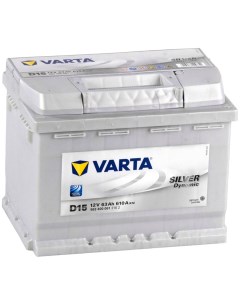 Автомобильный аккумулятор Silver Dynamic D15 63 Ач обратная полярность L2 Varta